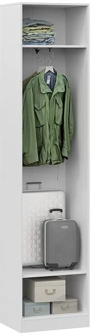 Агата Шкаф для одежды (Белый)