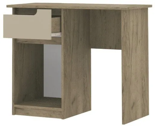 Стол косметический Гавана, Крафт серый/Кашемир