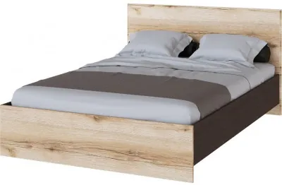 Плейона Кровать 1400 венге/дуб делано
