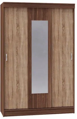 Шкаф-купе Бася ясень шимо/дуб сонома