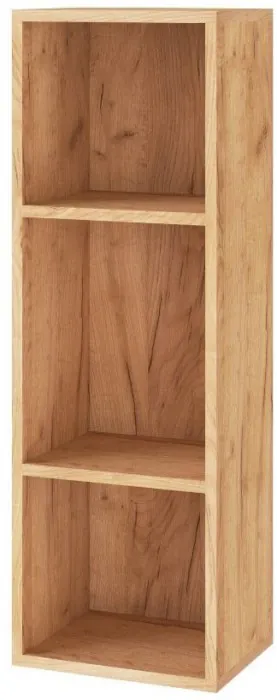 Квартет-13 Пенал-надстройка дуб крафт золотой/белый