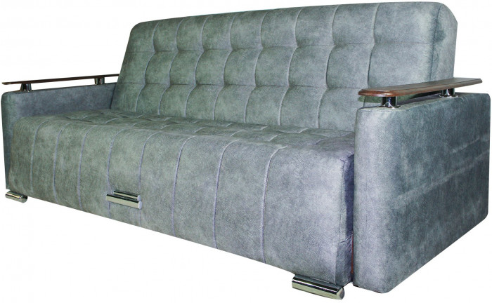 Диван-кровать Мадрид, книжка, 125х184, серый