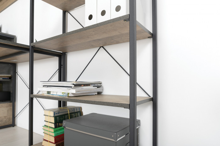 Трувор Гостиная 041, дуб гранж песочный/интра