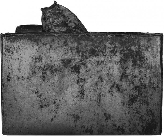 Диван-кровать Лофт Люкс Плюш, еврокнижка, независимый пружинный блок,140х195, черный