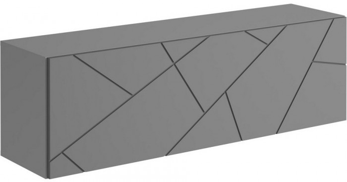 Модульная гостиная Гранж, композиция 4 (Серый шифер/Крафт золотой / Графит софт)