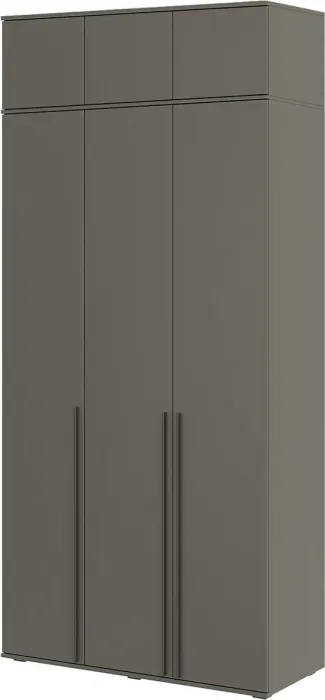 Норд Шкаф трехстворчатый 1200 + Норд Антресоль к шкафу 1200 Дуб Крафт