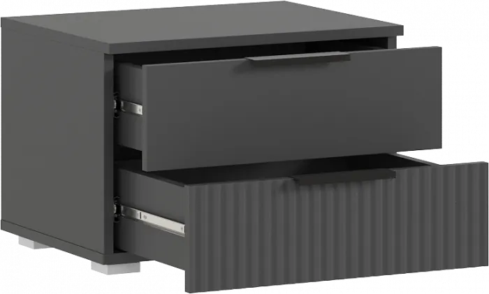 Модульная спальня Марвэл, Графит/Браш графит