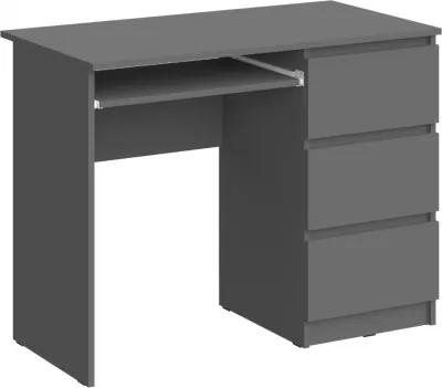 Челси Стол письменный, графит (Графит, Графит)