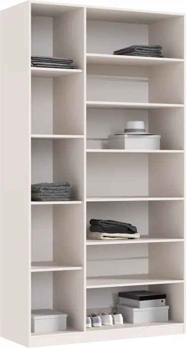 Ларго Шкаф 3-х створчатый 1200 (5 полок), Кашемир