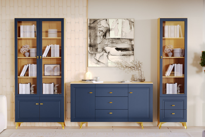 Гостиная "Вега Сапфир" (комплект 1)