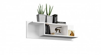 Нэнси NEW МДФ Полка навесная (Белый)