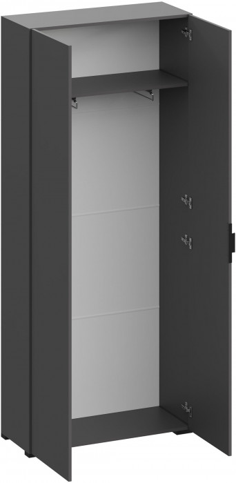 Модульная Прихожая Ома, набор №5, Графит/Дуб Тортуга, Simple 27