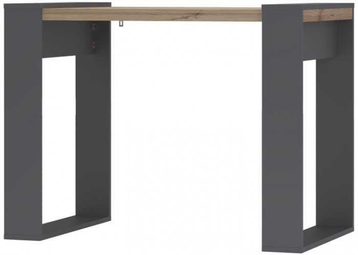 Стол компьютерный "Арчи" Графит/Дуб керра