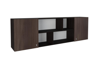 Полка надкроватная Венге/Дуб Шамони