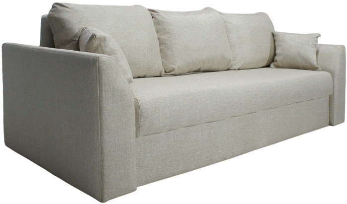 Диван-кровать Белфест 160х195, еврокнижка, рогожка, бежевый