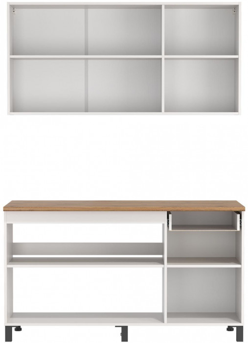 Кухня Римини 1500 белый