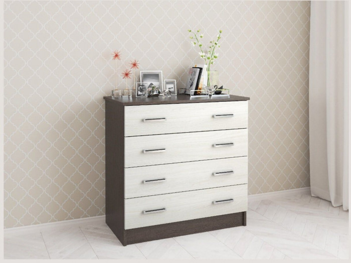 Комод Катрин-3 венге/ясень анкор светлый