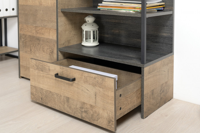 Трувор Гостиная 053, дуб гранж песочный/интра