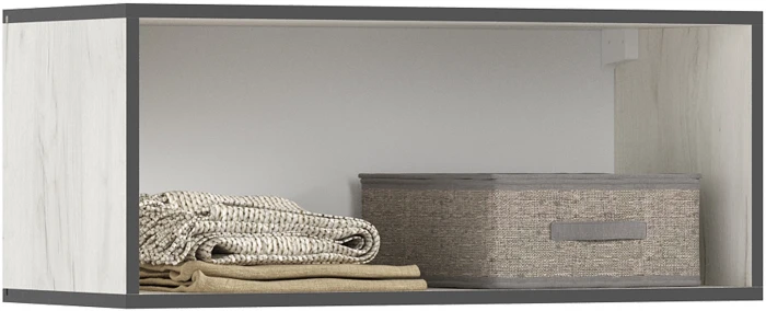 Норд Тумба навесная (800) (Дуб Крафт Белый, Дуб крафт белый)