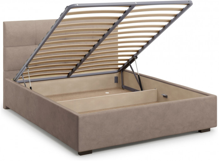 Кровать Garda 140 с подъемным механизмом, Velutto 22