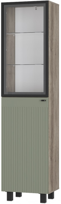 "Олива" ПН-03 пенал Дуб каньон/Эвкалипт софт MF12