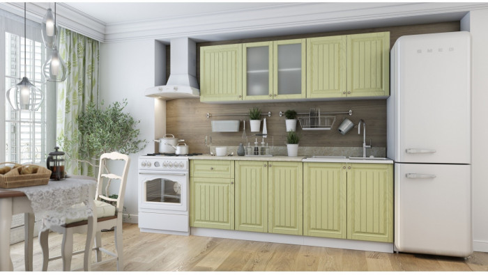 Кухня МДФ Хозяюшка 2000, Трюфель