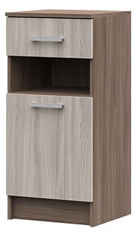 ТБ-201 Машенька ЛДСП тумба с ящ. (400*866*380) шимо темный/шимо светлый