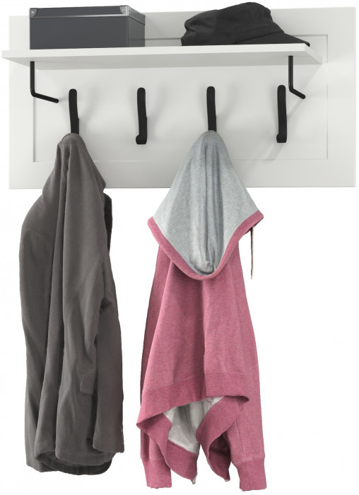 Остин 15.12 Вешалка, белый шагрень