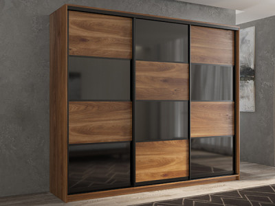 Шкаф-купе Кааппи 13 Кастелло Бренди 240х60х230 см