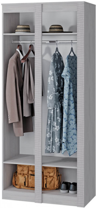 "Монако" ШК-39 ясень белый/F12