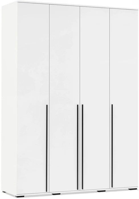 Спальня Норд + Челси, композиция 2, Белый глянец/Белый