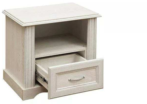 Спальня Сохо с подъемным механизмом бетон белый/бетон патина