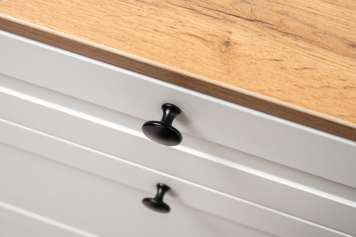 Остин 16.121 Тумба для обуви + 16.121 Тумба для обуви, белый шагрень/дуб крафт золотой