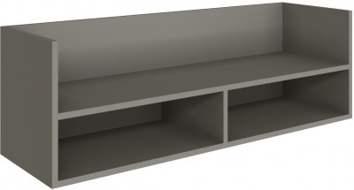 Полка навесная (открытая) Мадрид ПНО-1 (1,1) мокко