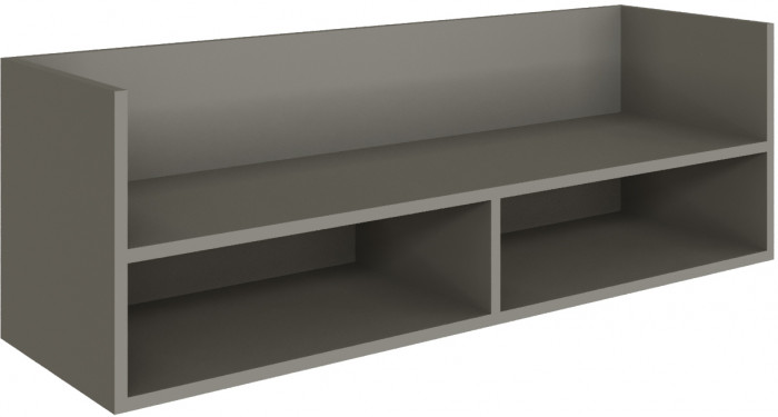 Полка навесная (открытая) Мадрид ПНО-1 (1,1) мокко