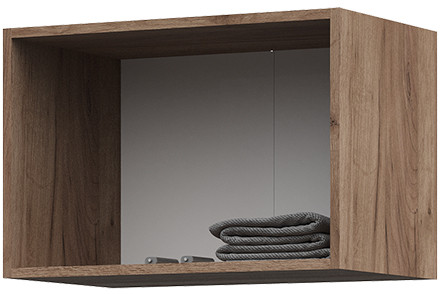 Антресоль 600 Машенька (600х400х380) Фасад КАШЕМИР/Корпус ДУБ КРАФТ ТАБАЧНЫЙ