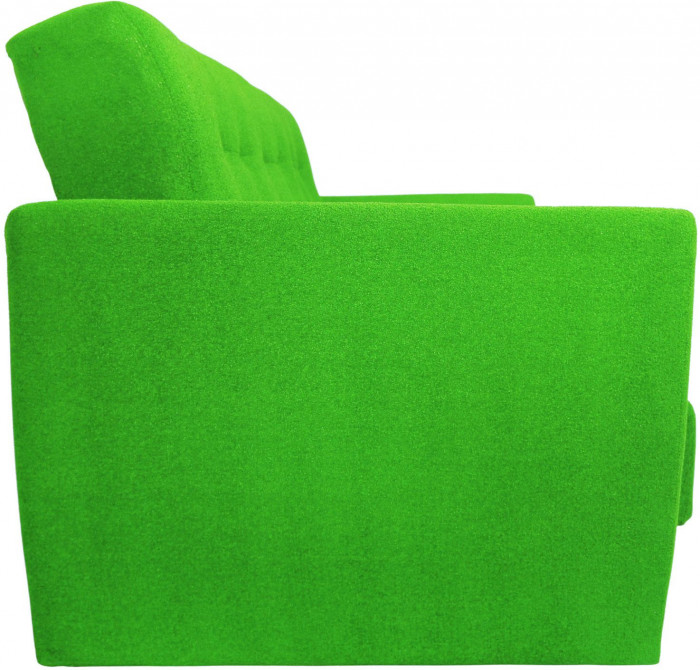 Раскладной диван-кровать, прямой, книжка, цвет зеленый, Лира 120х190