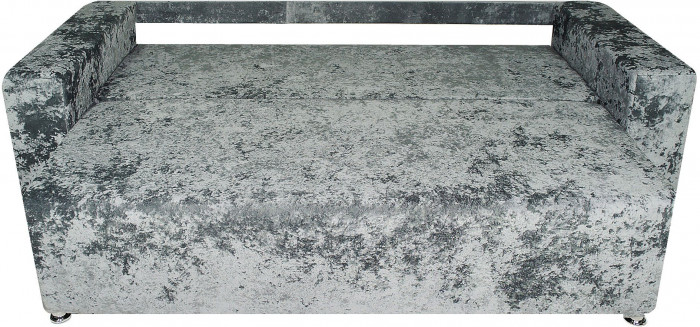 Диван-еврокнижка Лаунж,145х192, ППУ, плюш серый