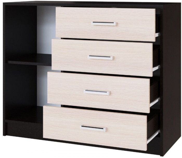Комод Катрин-6 венге/дуб молочный