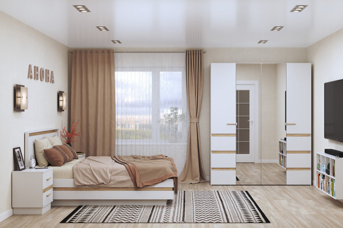 Спальня Анона белый. Комплект 1