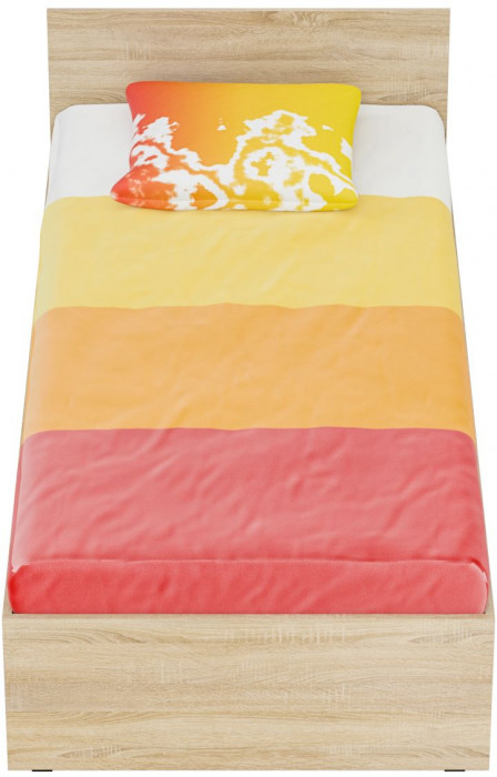 Стандарт Кровать 0900, дуб сонома