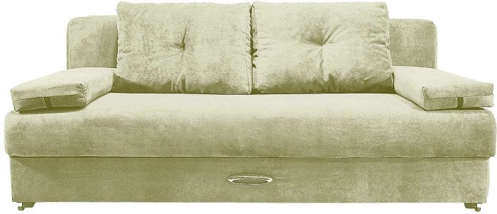 Диван-кровать Амстердам Мини Люкс, 150х195, еврокнижка, велюр, бежевый