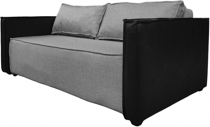 Диван-кровать Барон 120, аккордеон, 120х200, рогожка, серый