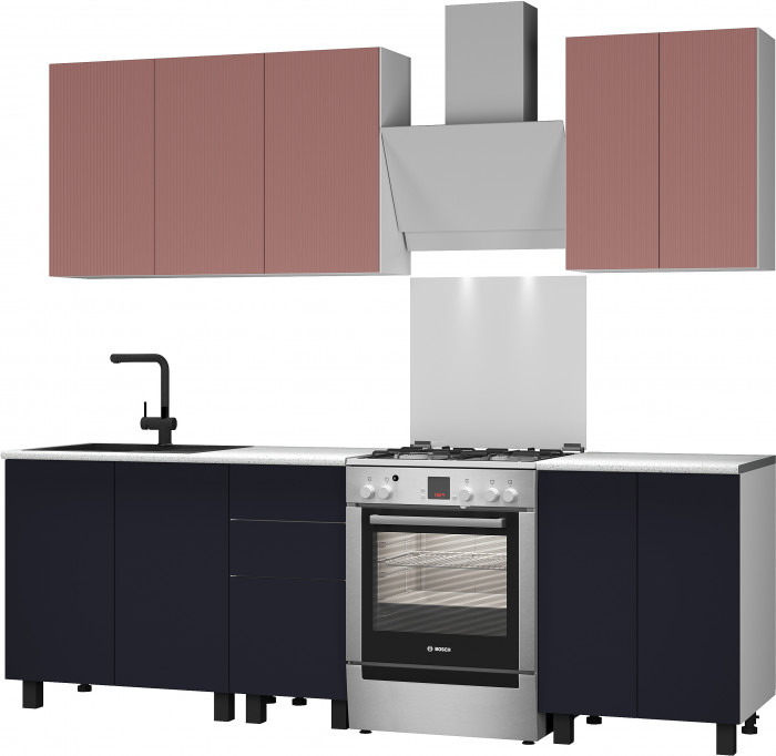 Кухня 1,8 Мыло М04/Рейка МФ13