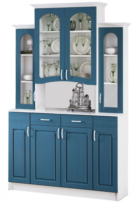 Буфет Констанция 4-хдверный, Голубой