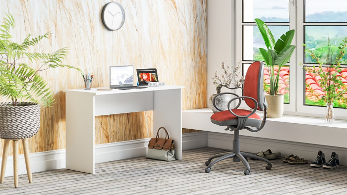 Мори письменный стол МСП1200.1, белый