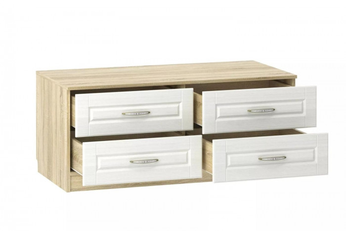 Гостиная Оливия 4 Дуб Сонома/белое дерево