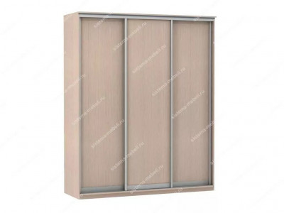 Шкаф купе Модерн 1776х600 3-х дверный 3-х секционный глухой ясень