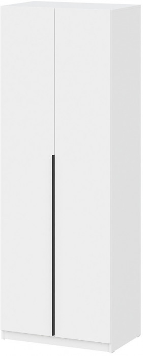 Шкаф распашной с наполнением (3 полки + штанга) ШК 5 (800), Белый