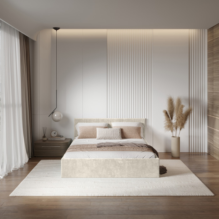 Кровать с подъемным механизмом Ника КР-08 120х200, Миндаль